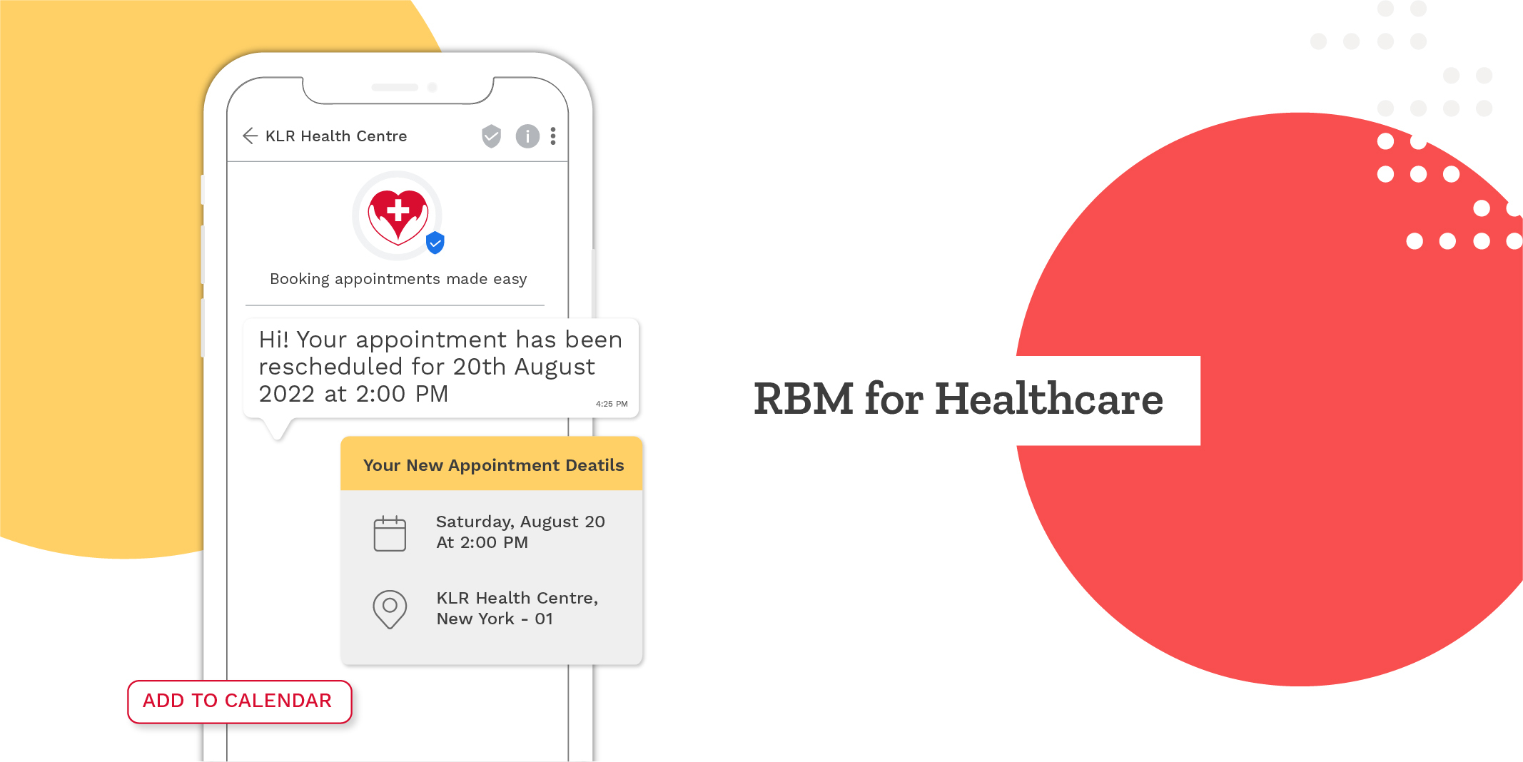RCS Business Messages for Healthcare