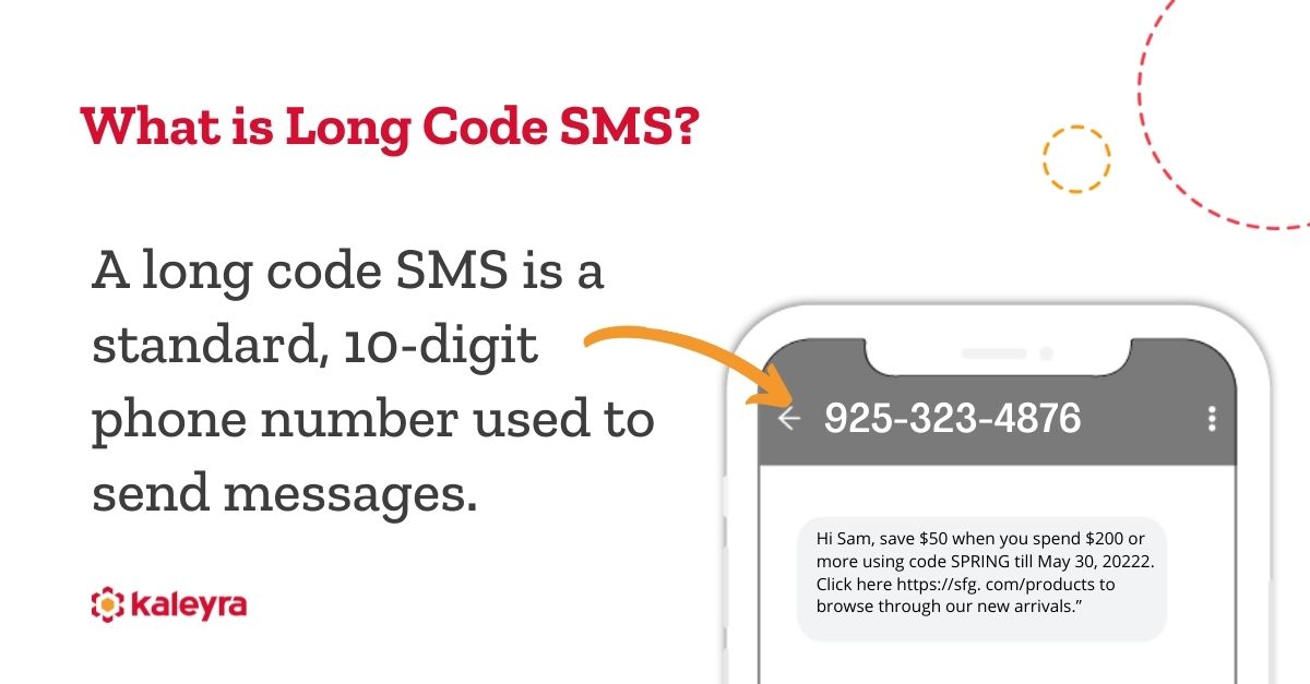 What is SMS Long Code