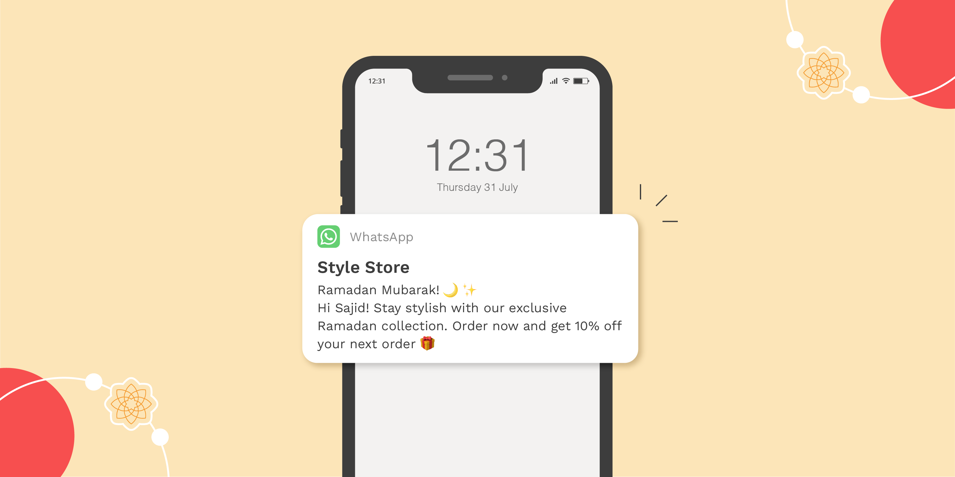 WhatsApp notifications