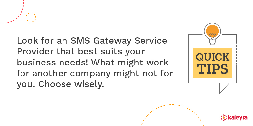 How to choose the best SMS Service Provider