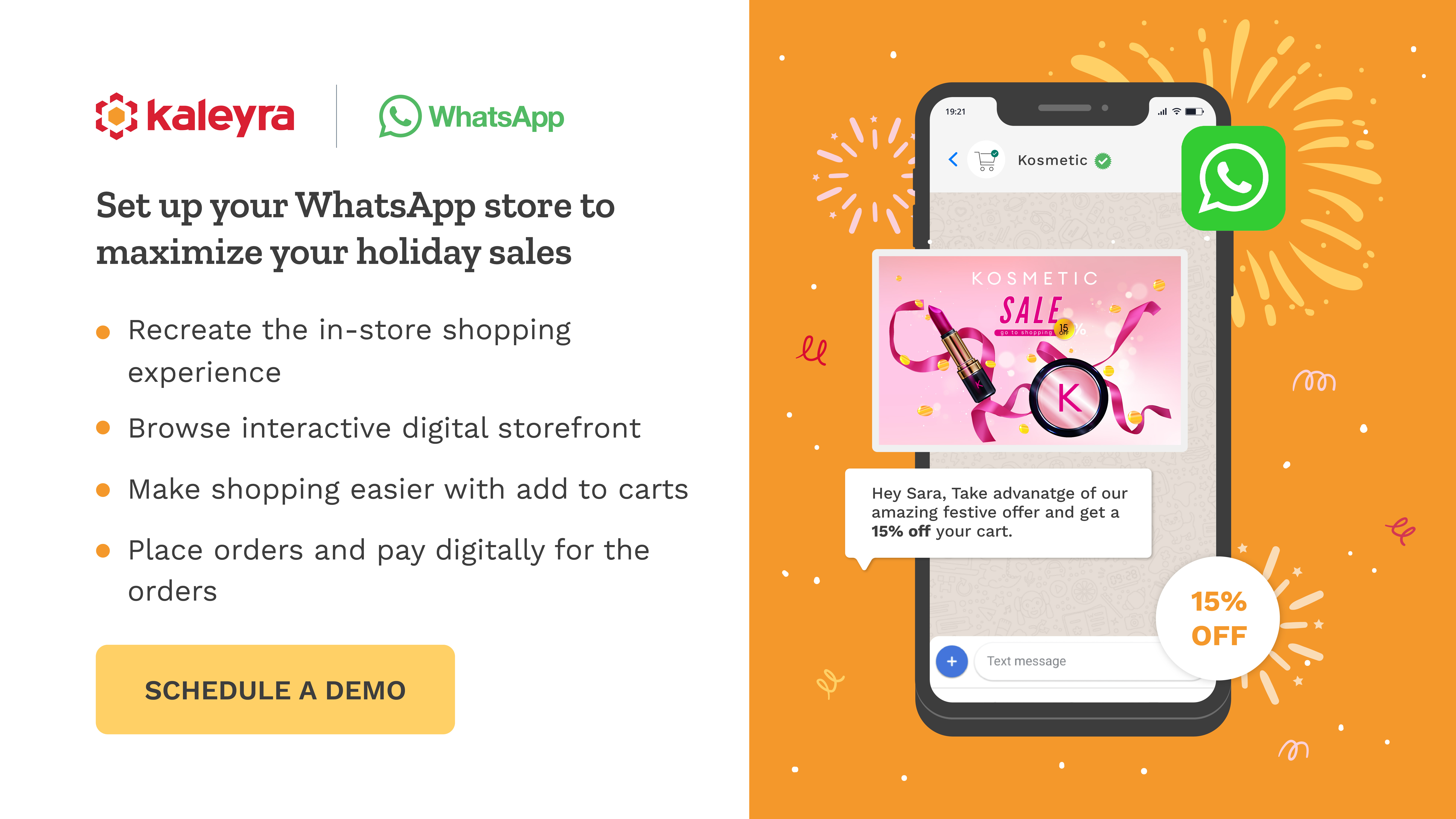 WhatsApp marketing campaigns for retail